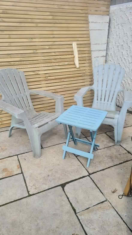 Photo of free Plastic Garden Chairs (Stella gardens ringsend) #1