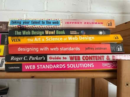 Photo of free Web Design Books (Gleneagles area, Wboro NN8) #1