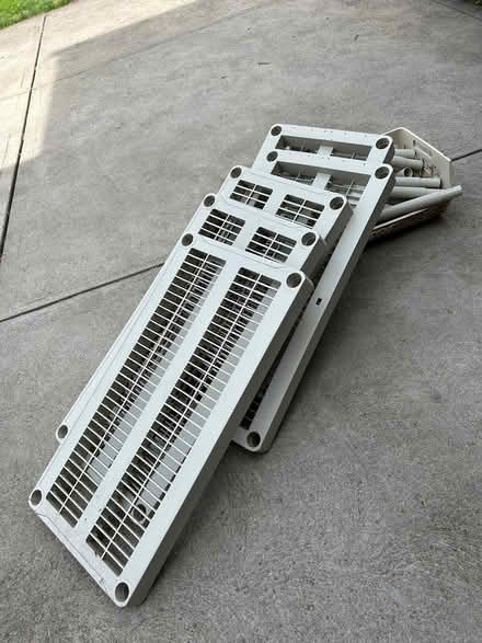 Photo of free Plastic shelves (Murrysville pa) #2