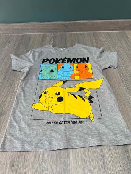 Photo of free 5 Pokemon T-Shirts. 11-12 years. Good condition. (Southsea PO4) #1