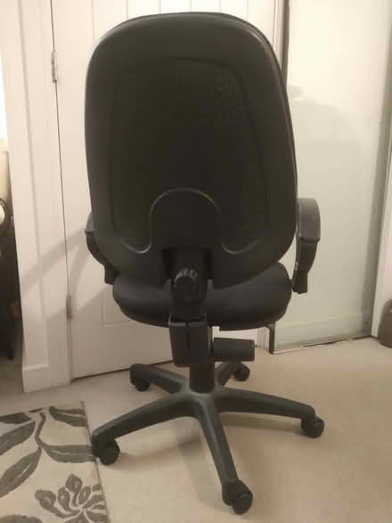 Photo of free Black Office Chair (Cupernham Lane, Romsey SO51) #3