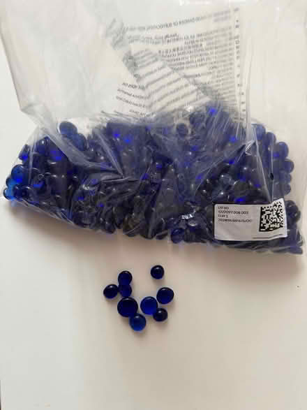 Photo of free Decorative blue glass beads (Salford M30) #3