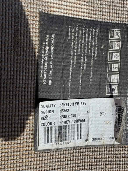 Photo of free Large grey rug (Bromsgrove, Hilltops B61) #3