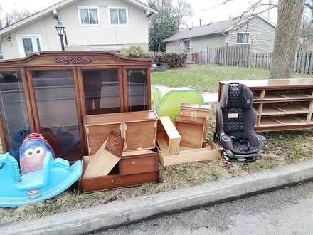 Photo of free glass front china cabinet & other (East of Scarborough Golf Club) #1
