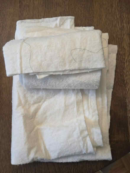 Photo of free Cotton quilt batting (Foster Farm) #1
