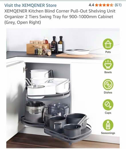 Photo of free Pull out shelves (SW20 9DD) #1