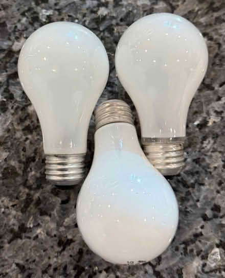 Photo of free 3-Incandescent lightbulbs (Ashburn Farm) #1