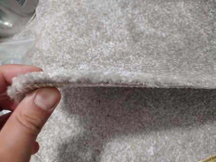 Photo of free Grey high pile carpet large offcut (Southfields SW19) #2