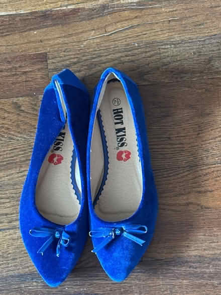 Photo of free 71/2 Blue Suede Shoes (Clason Point Bronx NY) #1