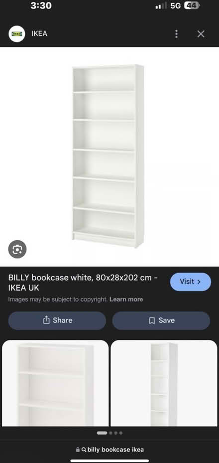 Photo of free Billy book case extra shelves (Camden NW1) #3