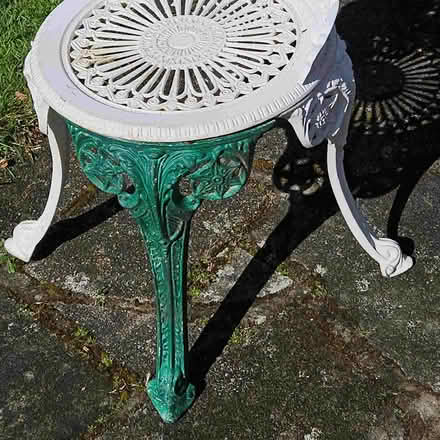 Photo of free Four seat white patio set (Elmstead BR7) #2