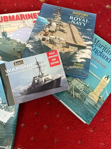 Photo of free Assorted Naval-related Books (Findern DE65) #3