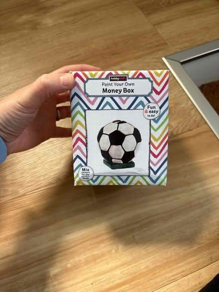 Photo of free Paint your own football money box (Southdown BA2) #1