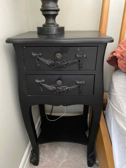 Photo of free Two bedside tables and matching small drawers. (Twickenham TW2) #1
