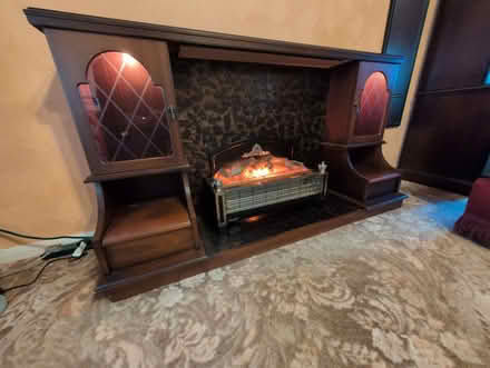 Photo of free Electric Fire Surround and Fire (Kirton PE20) #3
