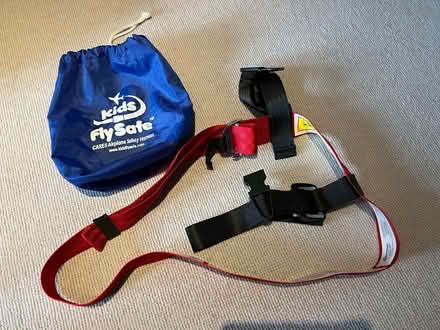 Photo of free CARES airplane safety harness for small children (Wandsworth SW18) #1