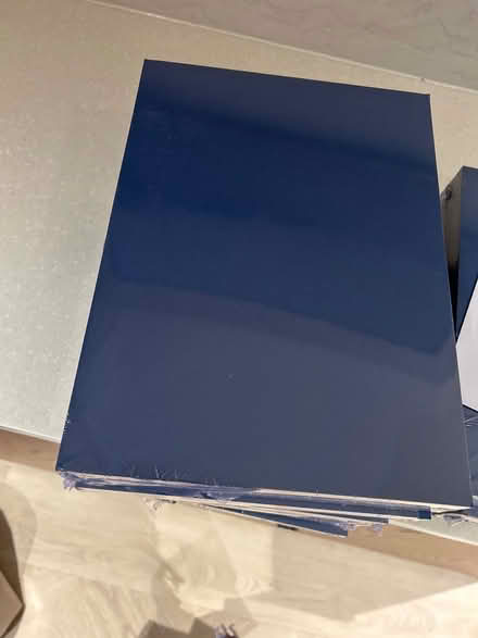 Photo of free 8 packs dark blue card for binding (W2 2ET) #1