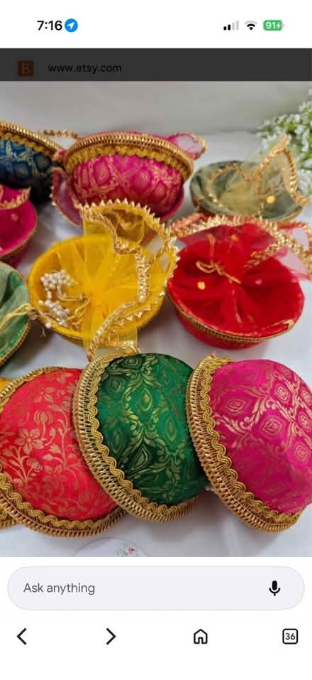 Photo of free Decorative Indian wedding basket (1075 Valencia Avenue) #3