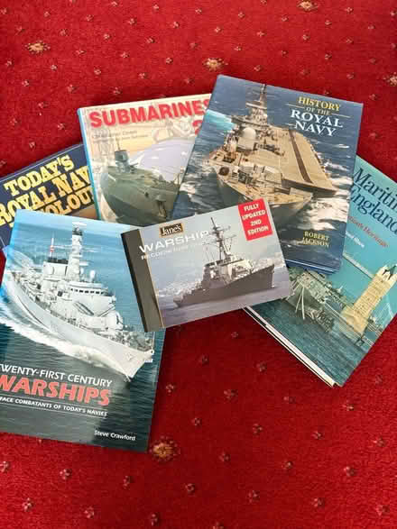 Photo of free Assorted Naval-related Books (Findern DE65) #1