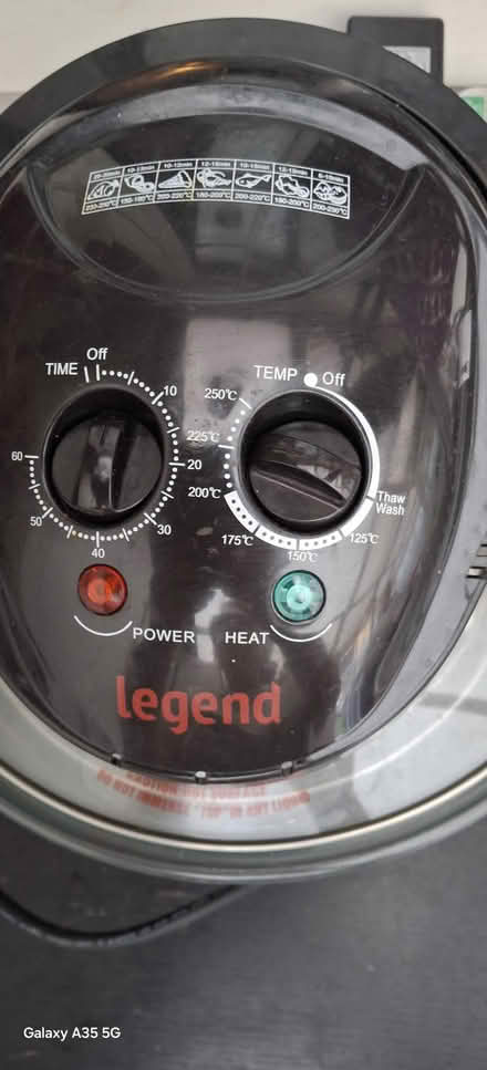 Photo of free Legend 17 Litre Halogen Air Fryer (Merton SW19) #2