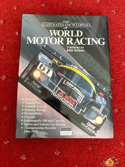 Photo of free Motor Racing Book. (Findern DE65) #1