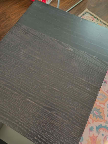 Photo of free Two MALM IKEA black bedside tables (West Calder EH55) #2