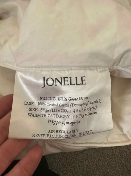 Photo of free Twin Duvet (Hulme Walfield CW12) #2