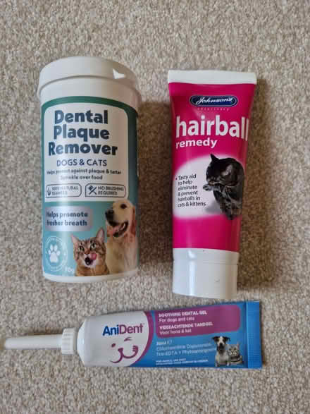 Photo of free Hairball and dental stuff for cat (Eastbourne BN21) #1