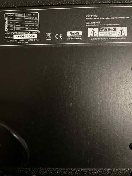 Photo of free Rockburn G10 amplifier (Sharlston Common WF4) #2