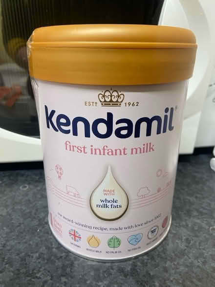 Photo of free Kendamil baby first infant milk (Hackney Wick E9) #1
