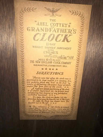 Photo of free Clock (Sharon Twp.) #2