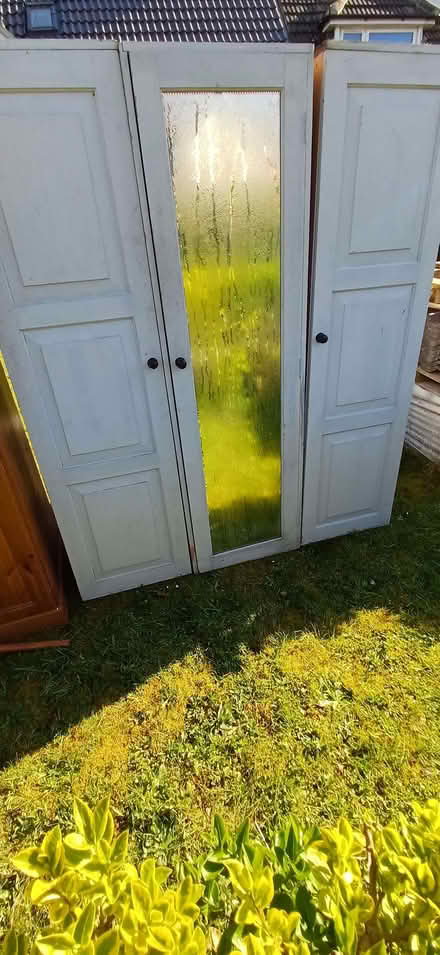 Photo of free 3 door width wardrobe and double wardrobe (Barningham IP31) #1