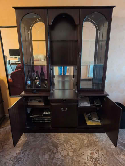 Photo of free Wall Unit Display Cabinet (Kirton PE20) #3