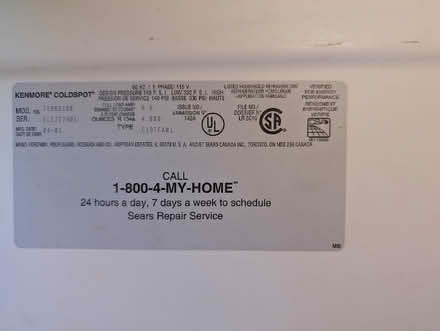 Photo of free Refrigerator (West Salem off Bonny Way) #2