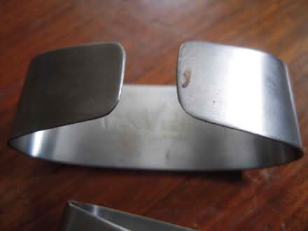 Photo of free Set of 4 stainless steel napkin 'rings' (Maidenhead SL6) #2