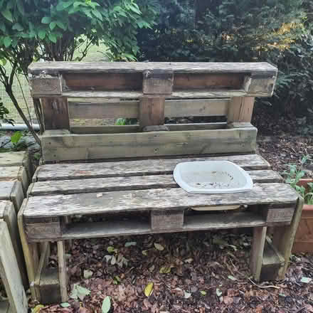 Photo of free Palette mud kitchen (Bedford MK41) #2