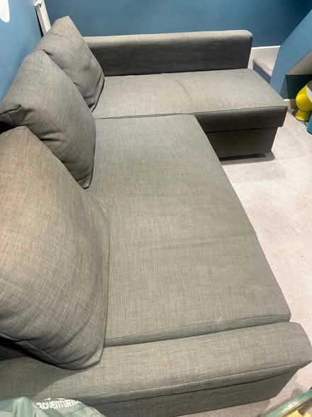Photo of free IKEA Friheten L shaped sofa bed (Woodseats S8) #1
