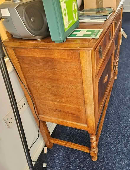 Photo of free Wooden sideboard (Egham TW20) #3
