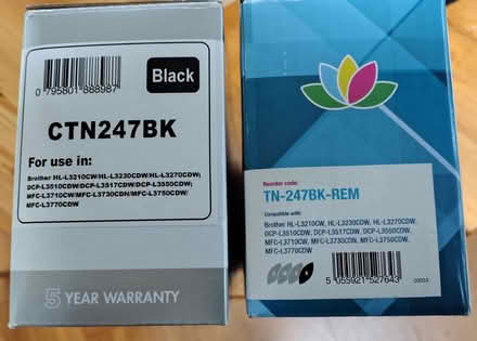Photo of free Brother TN-247BK Toner Cartridges (Fenwick KA3) #1