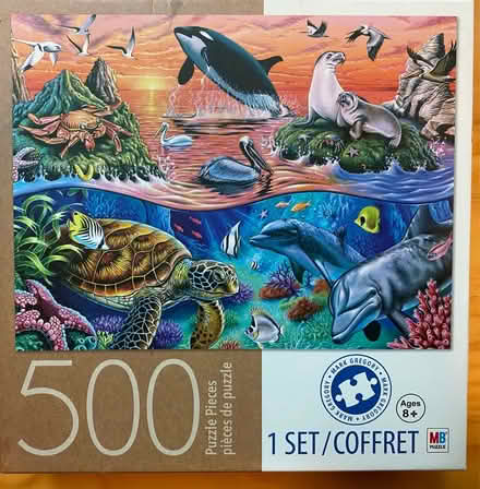 Photo of free Puzzle “Ocean Gathering” (500 pcs) (Bloor/ The West Mall) #1