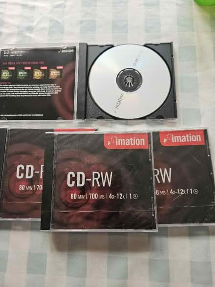 Photo of free CD-RW (compact disc rewritable)discs (Drayton OX14) #1