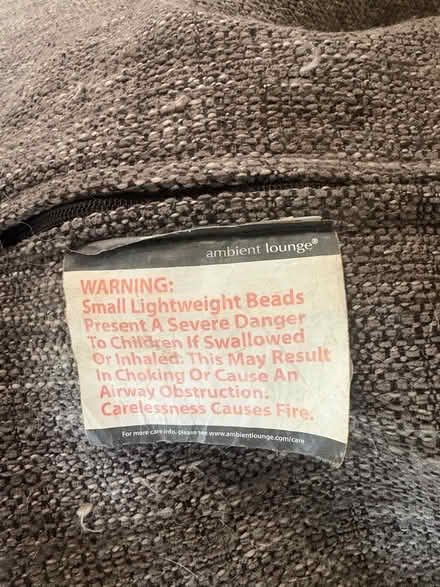 Photo of free Great bean bag chair (Stanley DE7) #3