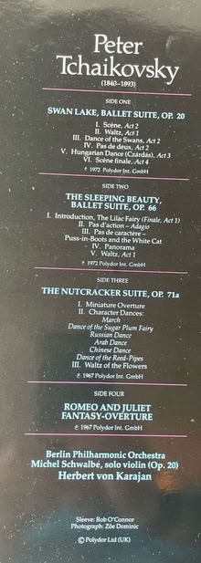 Photo of free Tchaikovsky Ballet Music Dbl Album (Crystal Palace SE19) #2