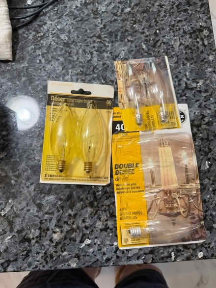 Photo of free Incandescent Candelabra Bulbs (Ashburn Farm) #1
