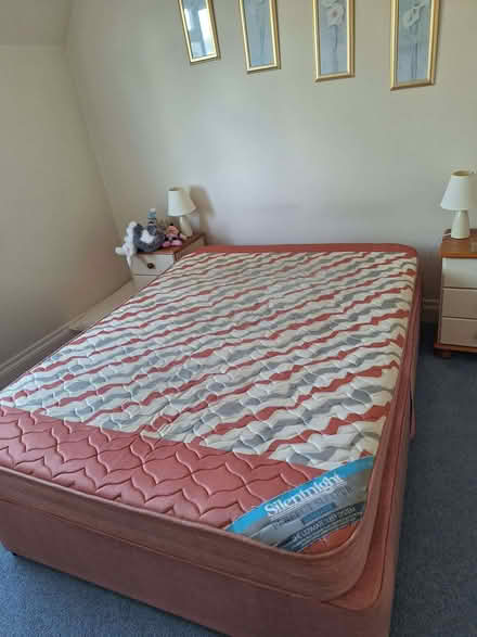 Photo of free Double devan bed with matress (Shefford Hardwick SG17) #1