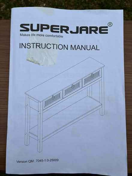 Photo of free TV console table (Lunenburg) #3