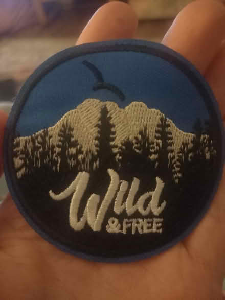 Photo of free Wild & Free mountain sew on patch (S12 Gleadless) #1