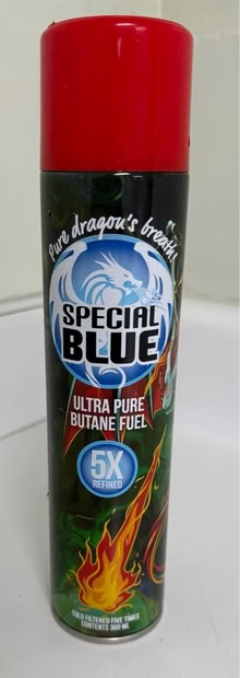 Photo of free Special Blue Butane Fuel, 8 oz (1075 Valencia Avenue) #1