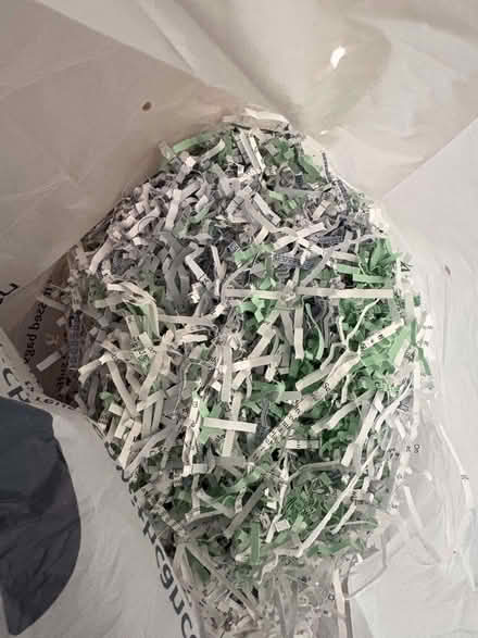 Photo of free Shredded paper (Winchmore Hill N21) #1