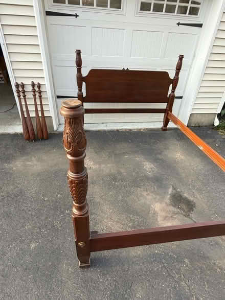 Photo of free Queen Size 4 Post Bed (Pittstown NJ) #3